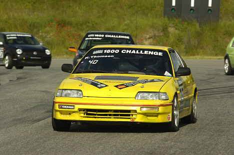 Kenneth Thomsen er Motor Sport Sønderjyllands stærkeste kort ved finalen i 1600 Challenge, hvor der kæmpes om Dansk Automobil Sports Unions officielle mesterskab.